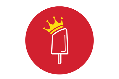 King of Pops logo.
