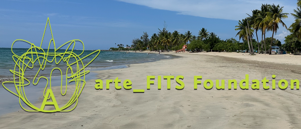 Dorado Beach with the arte_Fits Foundation logo
