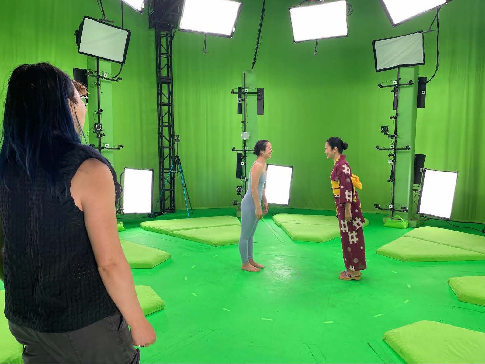 Chie Saito and Lani Yamanaka at Metastage Studio in Los Angeles