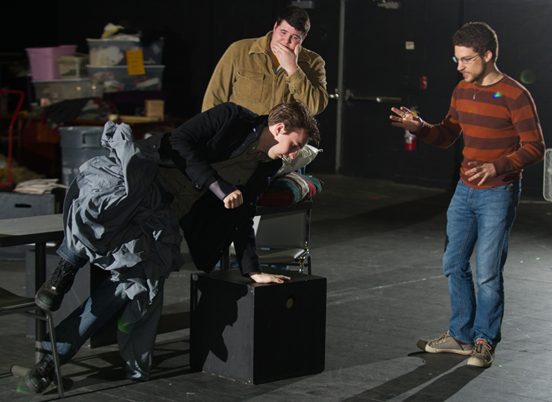 dramatech students