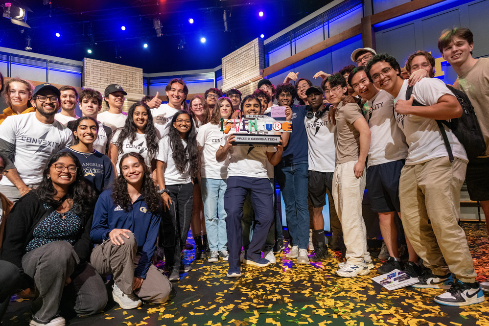 Group of Youth Inventors with prize