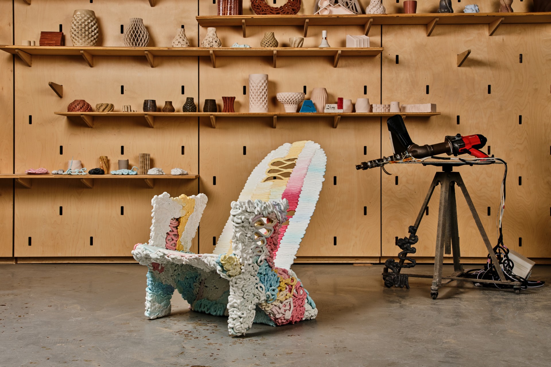 Plastics Reimagined Exhbit Chair Model