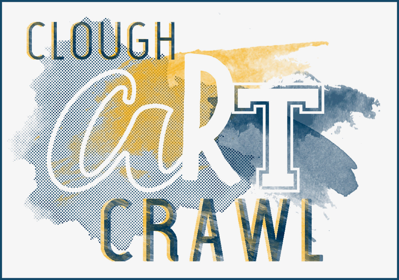 Clough Art Crawl Graphic
