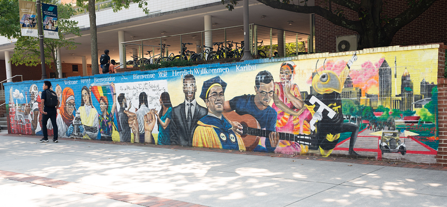 Culture of Inclusion mural