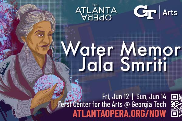 Water Memory with QR Code