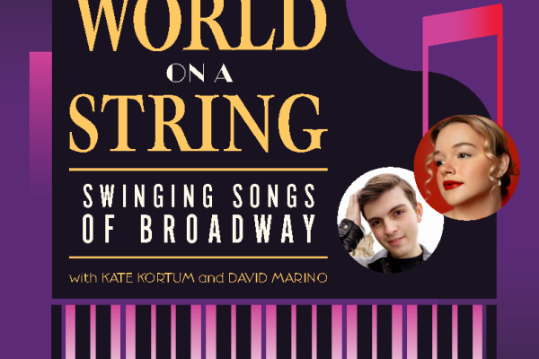 Jazz at Lincoln Center PRESENTS – World on a String featuring Kate Kortum and David Marino 
