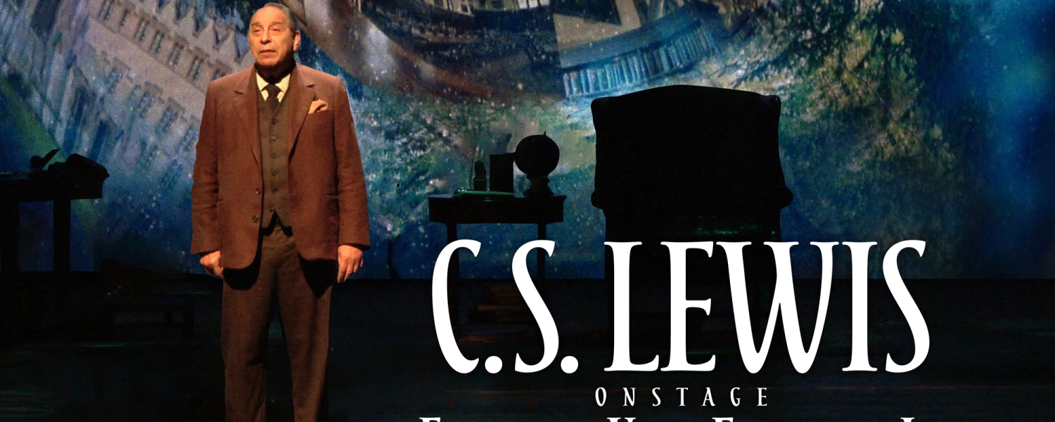 C.S. Lewis onstage Further Up and Further In