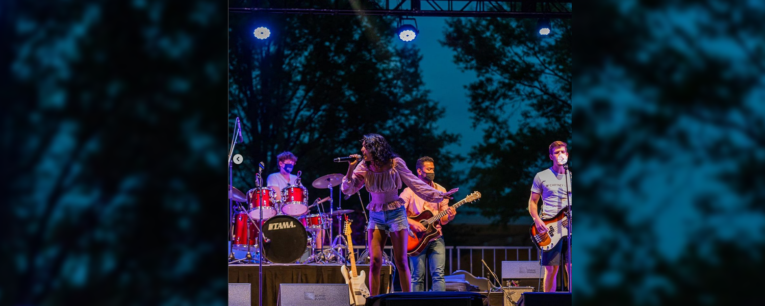 Koyal performing at Georgia Tech.