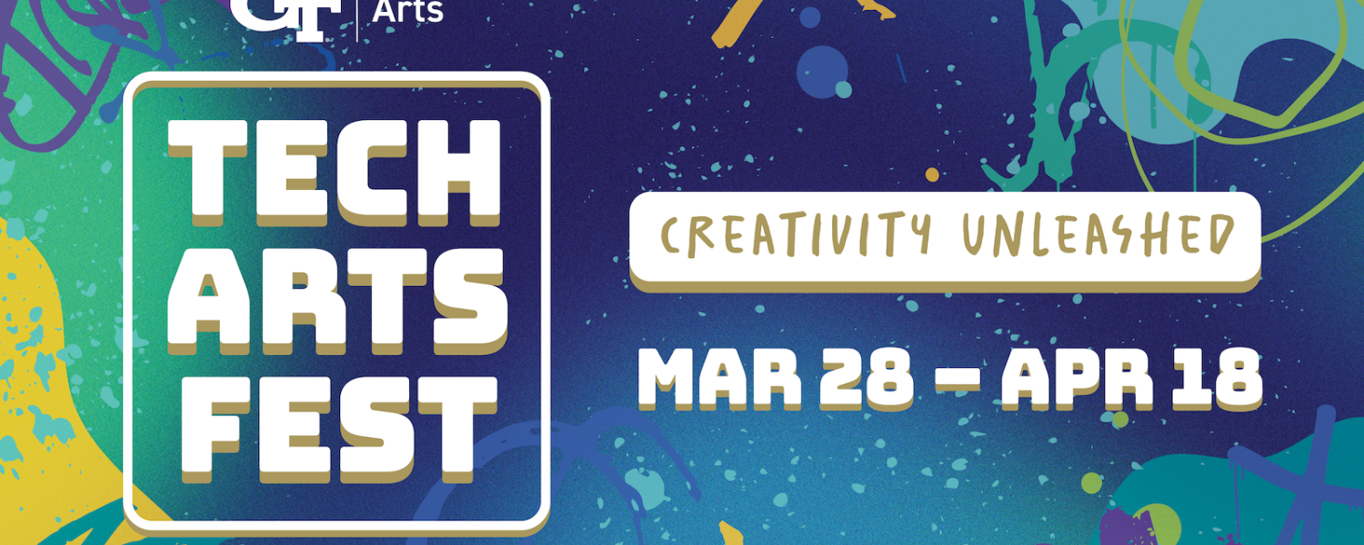 colorful graffiti graphic with white and gold text