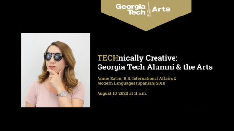 Annie Eaton Facebook event banner.