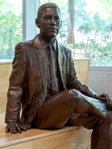 The First Graduate statue