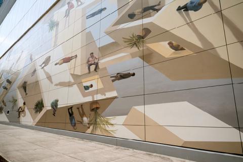 Merge mural