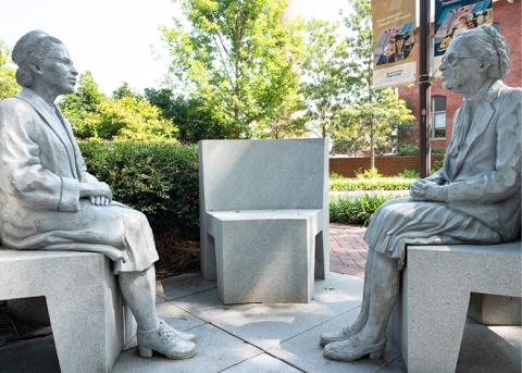 Continuing the Conversation statue