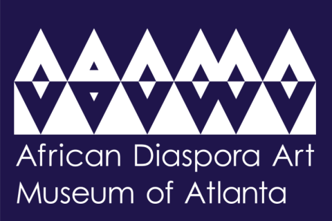 ADAMA's white logo against a dark purple background. 