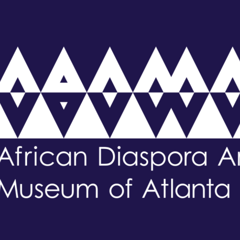 ADAMA's white logo against a dark purple background. 